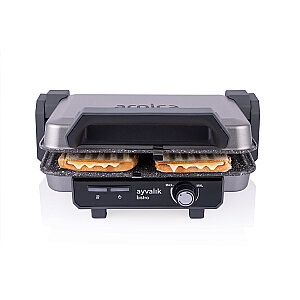 Arnica Ayvalık Bistro Izgaralı Tost Makinesi Inox - Arnica