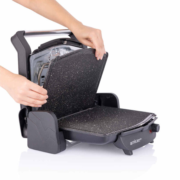 Arnica Ayvalık Plus Tost Makinesi Inox - 4