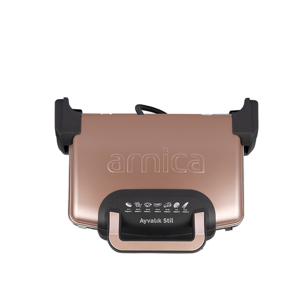 Arnica Ayvalık Stil Tost Makinesi Rose - 5