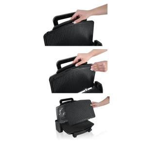 Arnica Ayvalık Stil Tost Makinesi Siyah - 12