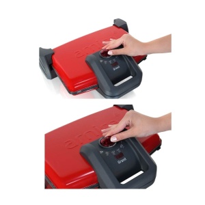 Arnica Ayvalık Granit Tost Makinesi Kırmızı - 3