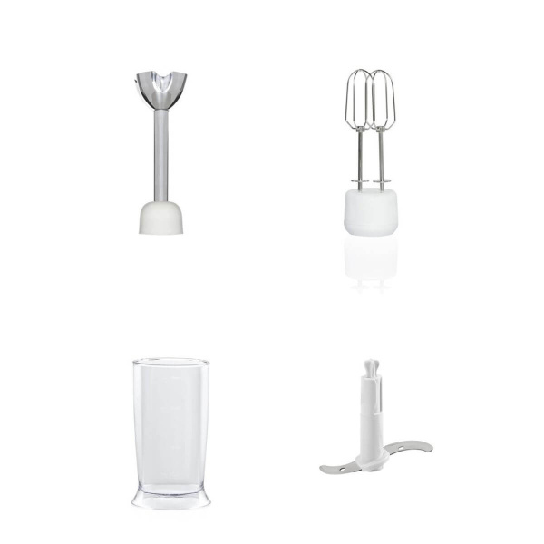 Arnica Panna El Blender Set Beyaz - 5