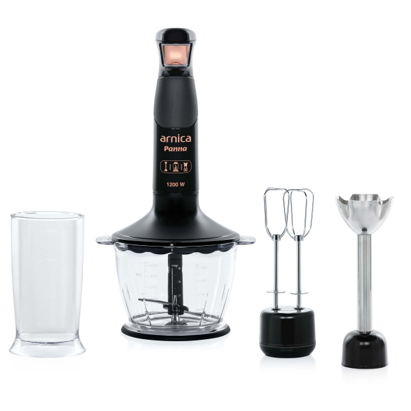 Arnica Panna El Blender Set Siyah - 1