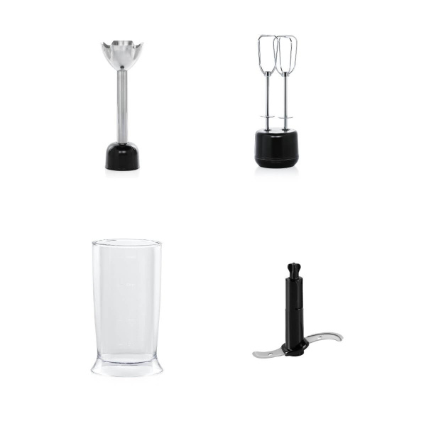 Arnica Panna El Blender Set Siyah - 5