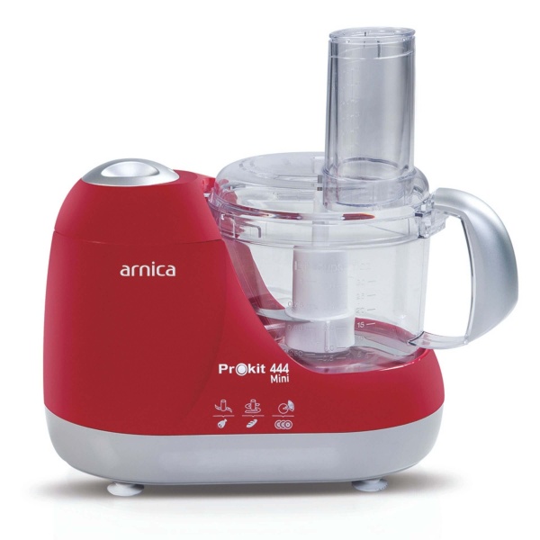 Arnica Prokit 444 Mini Mutfak Robotu Kırmızı - 1