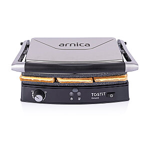 Arnica Tostit Granit Izgaralı Tost Makinesi Inox - Arnica