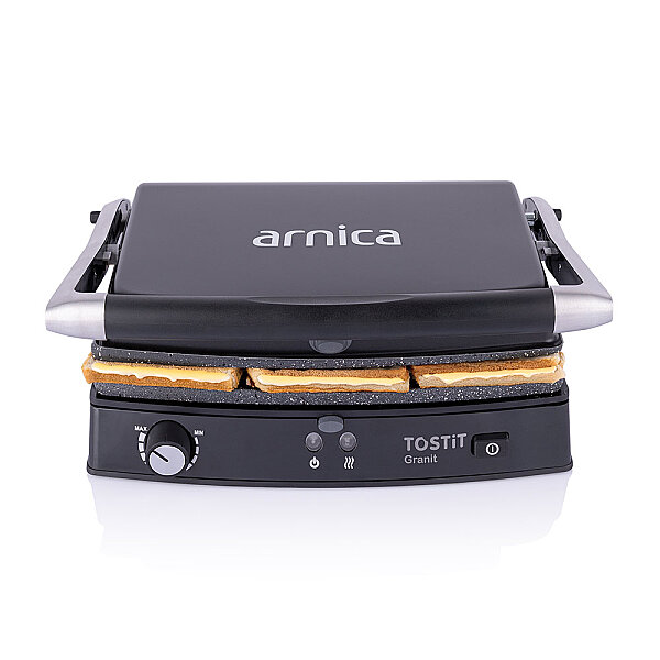 Arnica Tostit Granit Izgaralı Tost Makinesi Siyah - 2